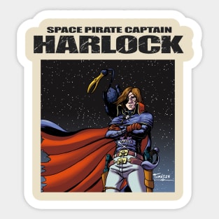 Captain Harlock Sticker